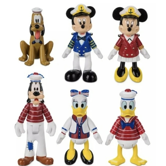 Disney Cruise Ship Toy - Red, White, and Blue - Picture 3 of 6